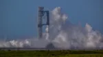 The SpaceX Starship and Super Heavy v3 Booster auto-aborts at ignition before its 13th test flight from the SpaceX launch complex in Starbase, Texas, U.S., July 16, 2026. REUTERS/Steve Nesius