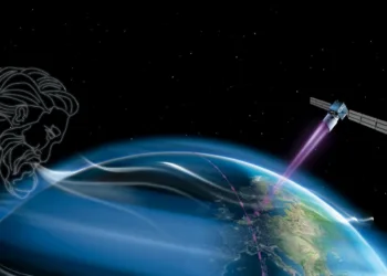 El Aeolus-2, el satélite de nueva generación destinado a la medición global de los vientos atmosféricos. Crédito: ESA.