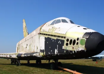 Imagen del transbordador soviético Buran 2.01, también denominado Baikal.