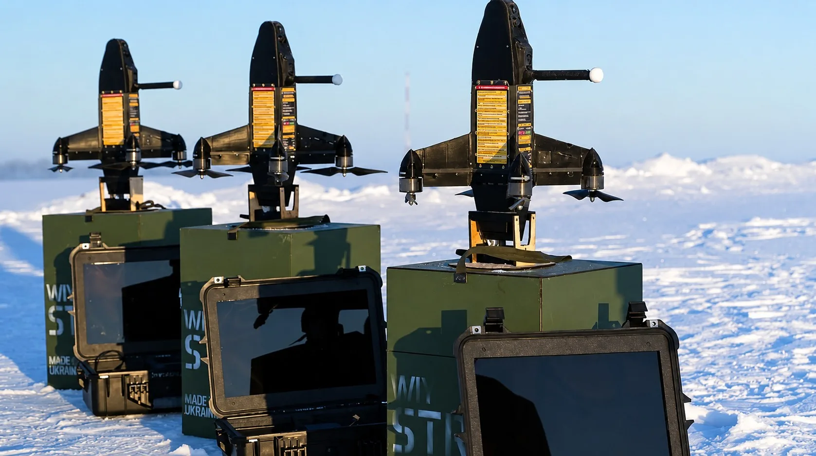 Ucrania incorporó drones interceptores como una capa adicional de su defensa aérea frente a ataques masivos con vehículos no tripulados.