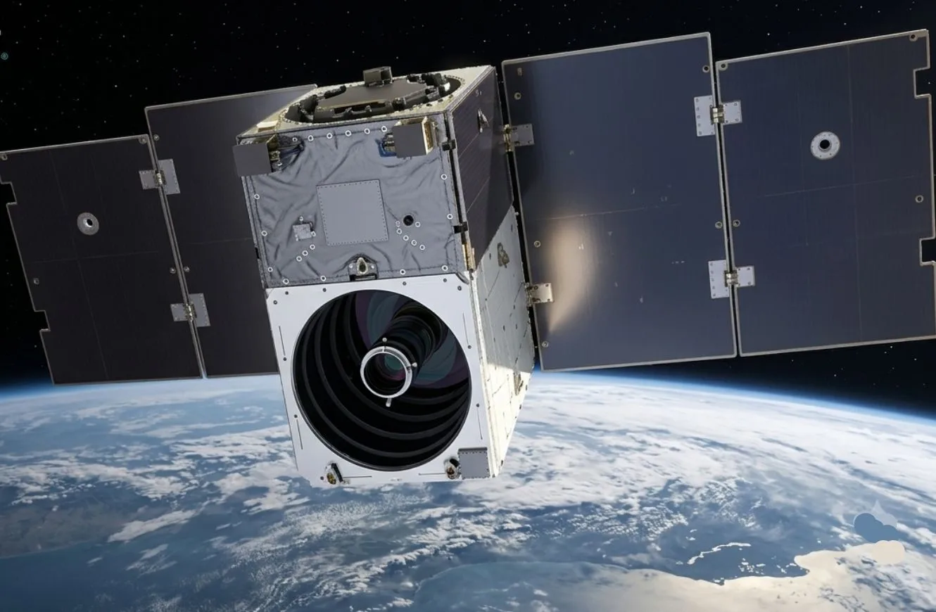 Imagen del satélite Pelican, propiedad de Planet Labs. Crédito: Planet Labs.
