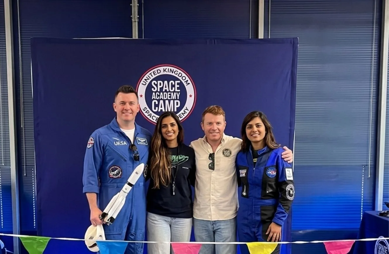 Imagen de los directivos de la iniciativa Space Academy Camp.