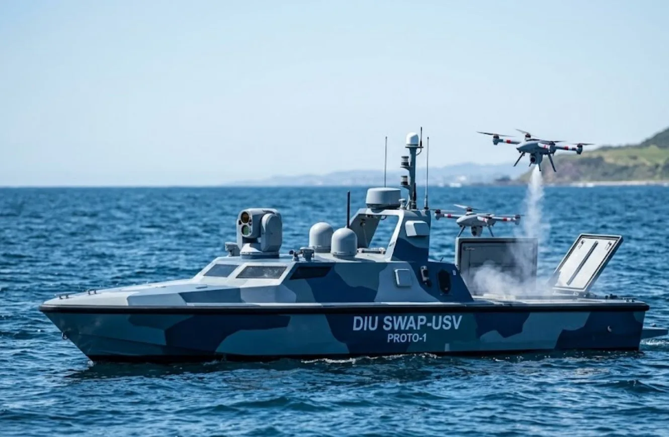 La iniciativa SWAP-USV, un programa técnico que busca integrar embarcaciones de superficie no tripuladas con plataformas aéreas autónomas.