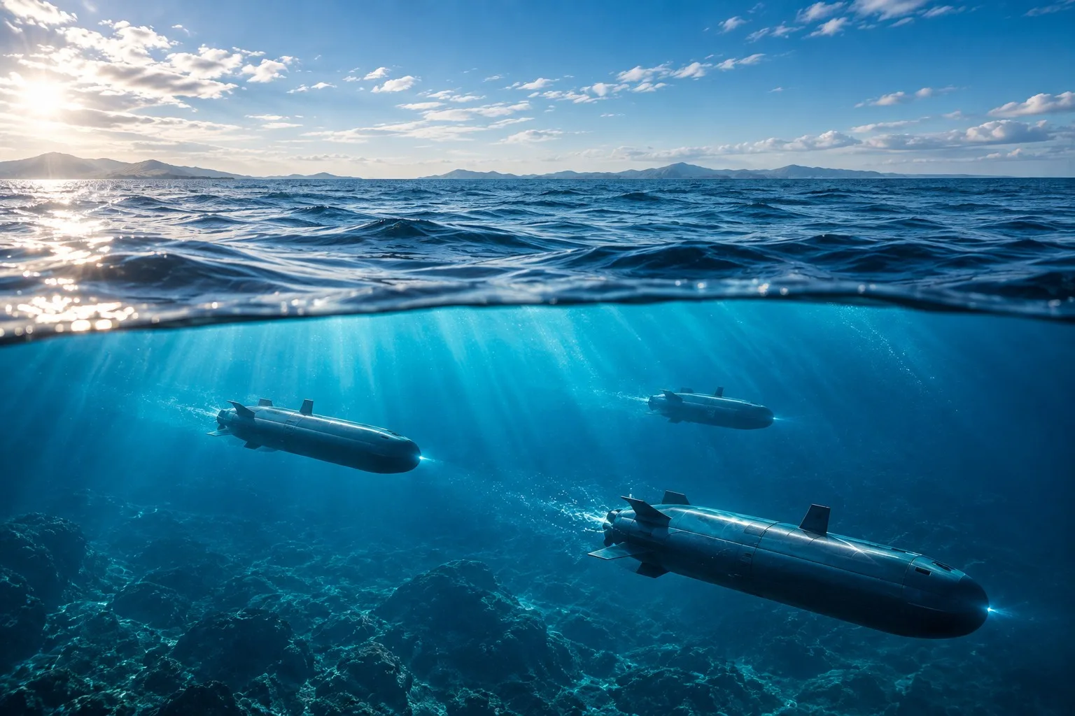 Estados Unidos, a través de DARPA, puso en marcha el programa Deep Thoughts para desarrollar drones submarinos en semanas.