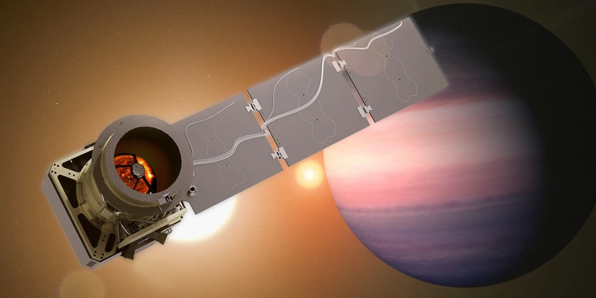 NASA comienza las operaciones de Pandora, la misión que estudiará las atmósferas de exoplanetas.