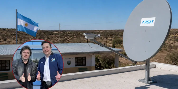 El Gobierno Nacional invertirá US$ 22 millones para conectar escuelas rurales con Starlink mientras los satélites ARSAT siguen operativos.
