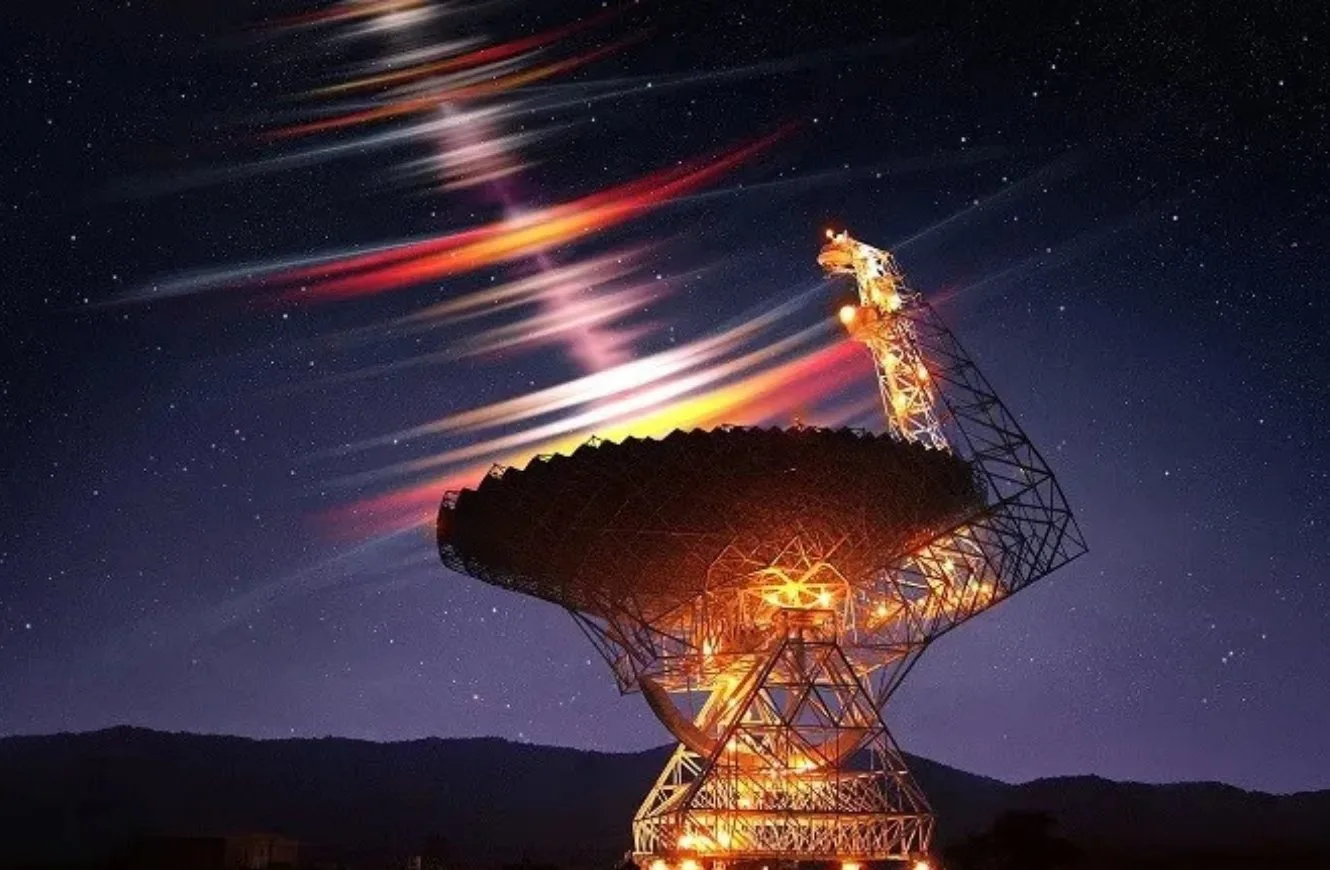 Imagen del radiotelescopios Green Bank. tecnofirmas