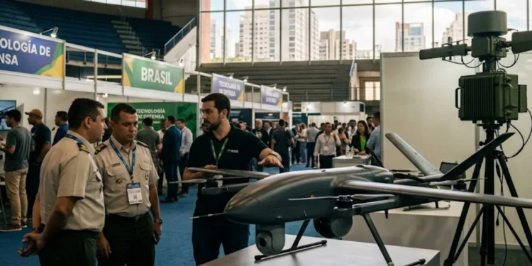 Los drones y sus tecnologías asociadas, incluidas las desarrolladas para actuar contra los denominados bad drones —aparatos hostiles o no autorizados—, han tenido un papel destacado en la COP Internacional 2026, feria de seguridad pública celebrada en el recinto São Paulo Expo, en São Paulo (Brasil).