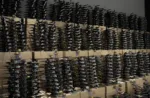 Imagen del lote de drones FPV totalmente fabricados en Ucrania por Vyriy Drone. Marzo de 2025. Lituania drones
