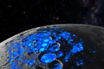 NASA e IBM desarrollaron un modelo de inteligencia artificial (IA) entrenado con datos obtenidos por distintas misiones lunares para identificar cráteres, estudiar formaciones volcánicas y estimar regiones con potencial presencia de hielo. Crédito: NASA.