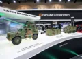 Hanwha Systems presentó su nuevo Laser Armored Vehicle en MSPO 2026, la feria internacional de defensa que comenzó este 8 de septiembre en Kielce, Polonia.