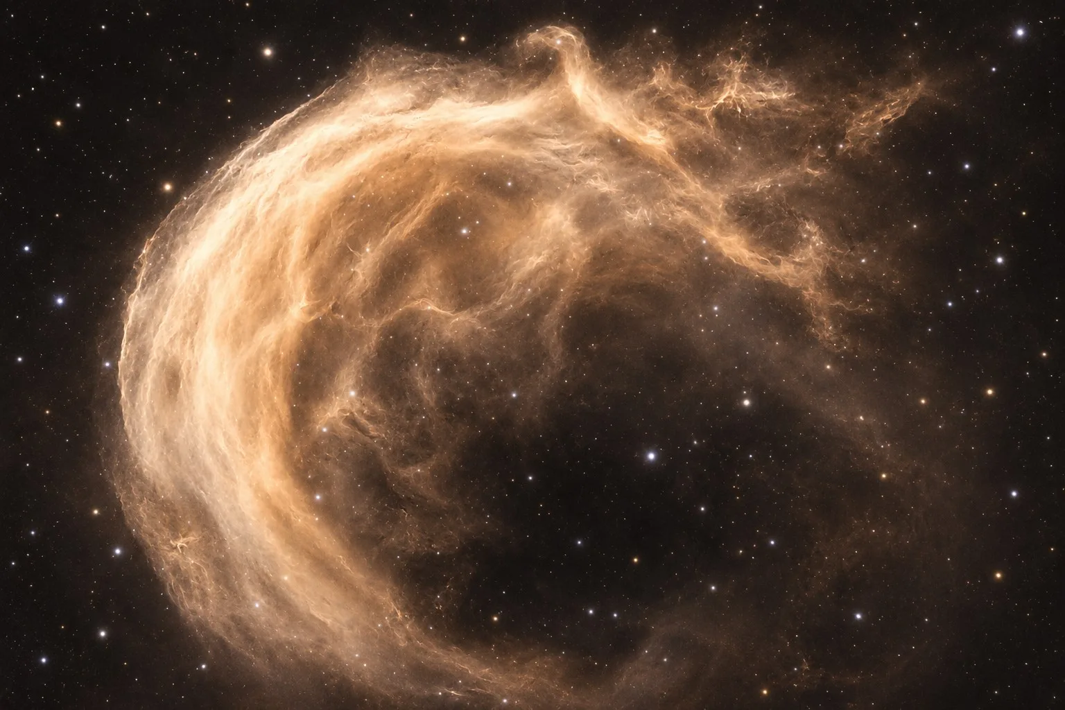 Aunque el espacio parece negro, astrónomos calcularon su color verdadero: se llama “Cosmic Latte”.