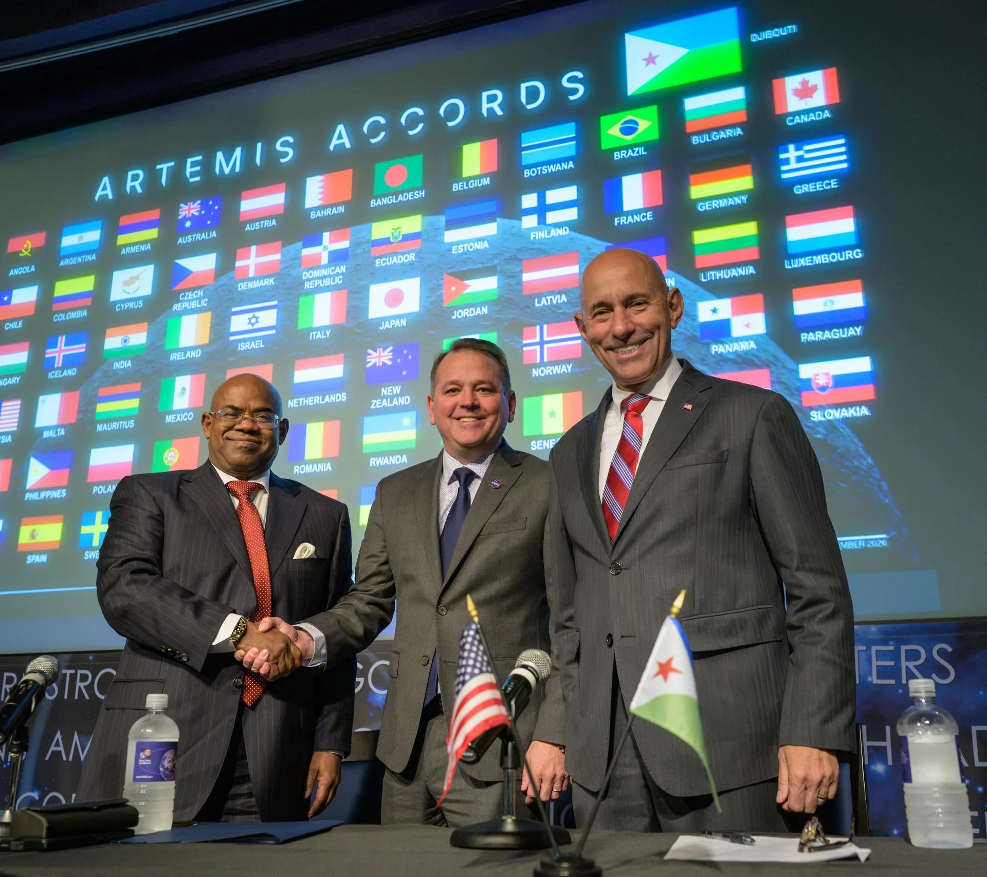 Djibouti se convirtió en el país número 72 en firmar los Acuerdos Artemis.