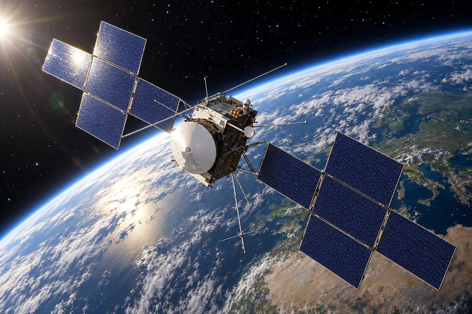 La sonda JUICE de la Agencia Espacial Europea (ESA) pasó a solo 8.640 km de la Tierra y aumentó su velocidad a 3.500 m/s rumbo a Júpiter.