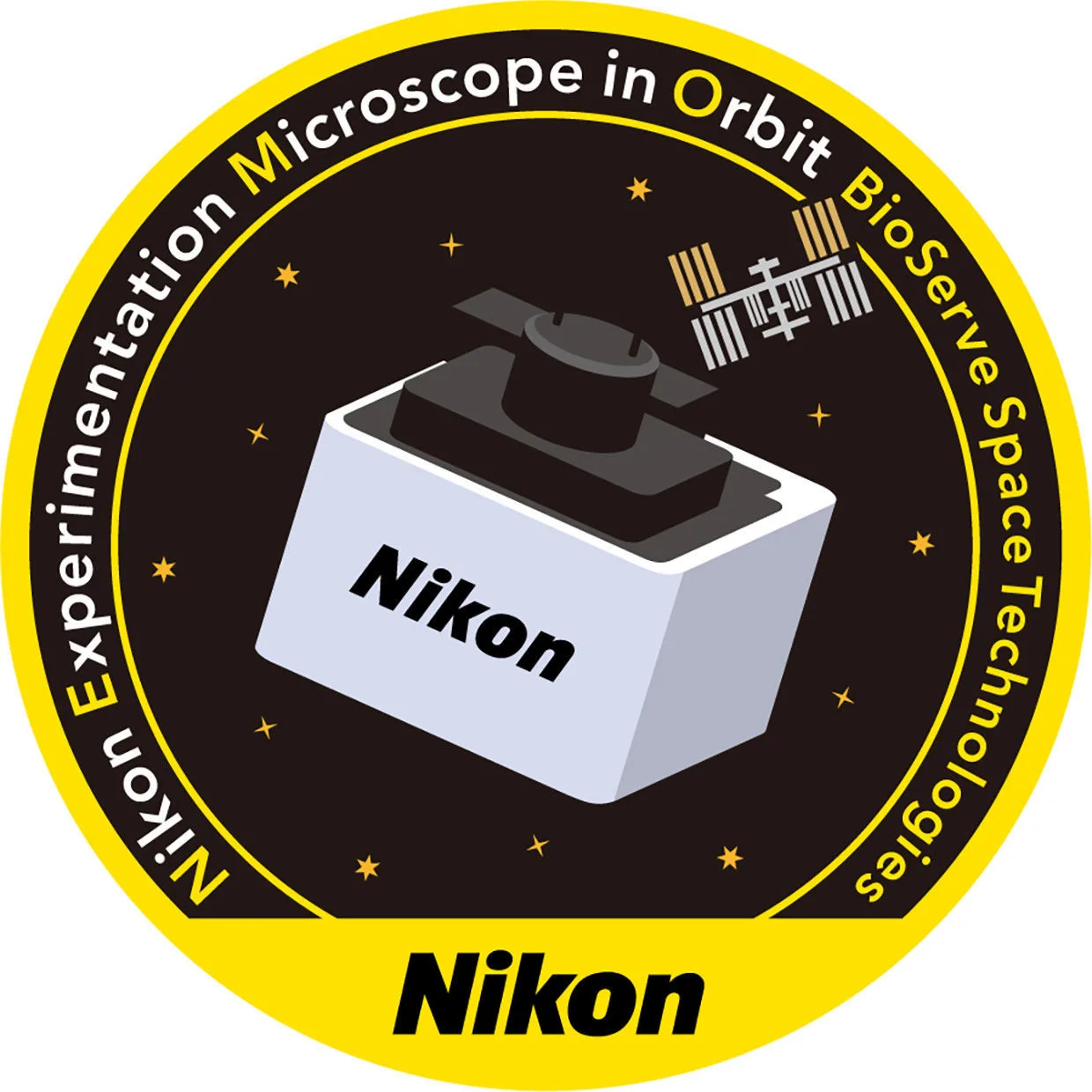 Este jueves 10 de septiembre, la tripulación de la Estación Espacial Internacional configuró el microscopio NEMO, un nuevo sistema instalado en el laboratorio estadounidense Destiny. Crédito: Nikon.