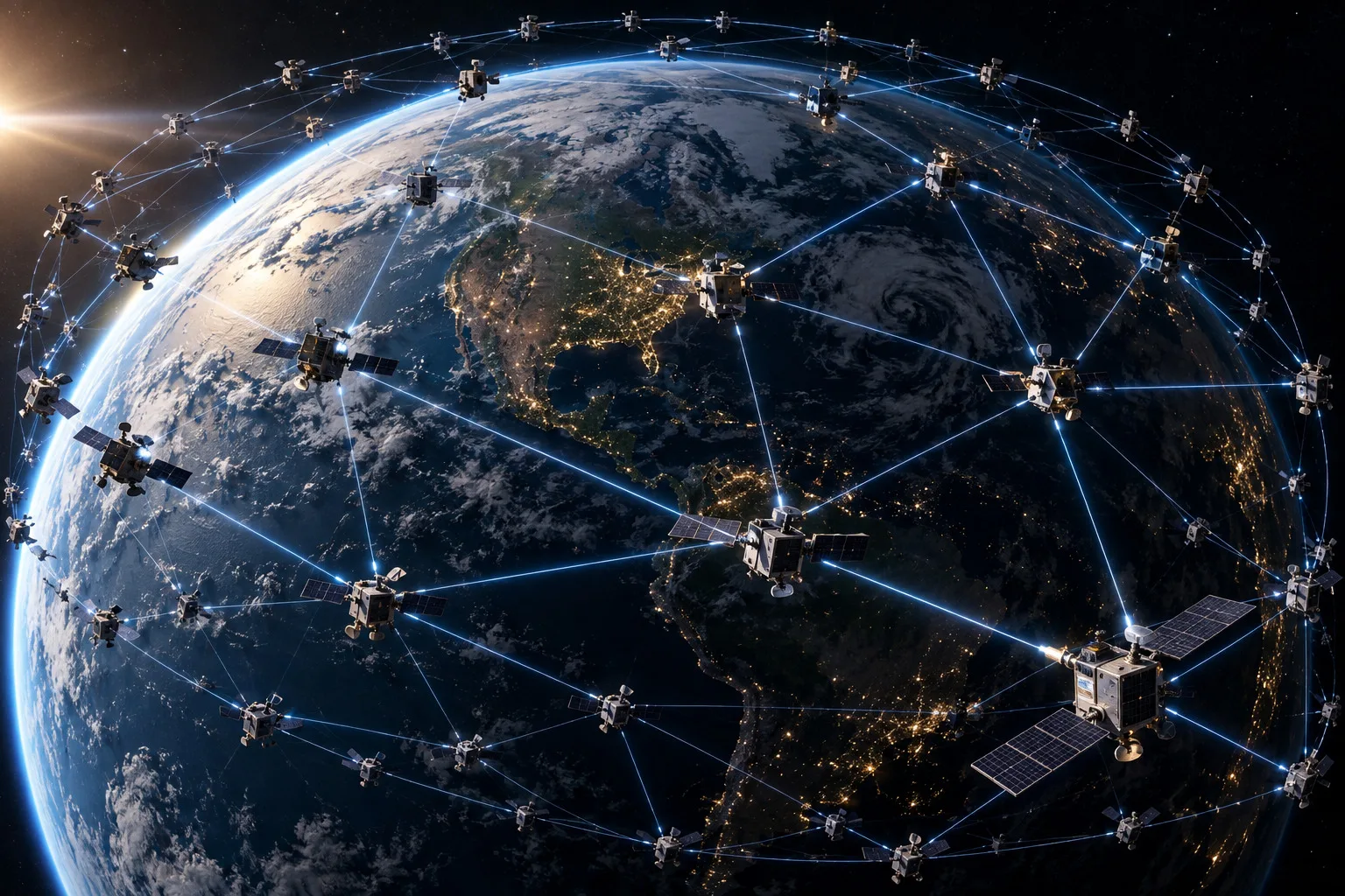 Northrop Grumman entregó 21 satélites militares para la nueva constelación orbital de Estados Unidos, la Proliferated Warfighter Space Architecture (PWSA).