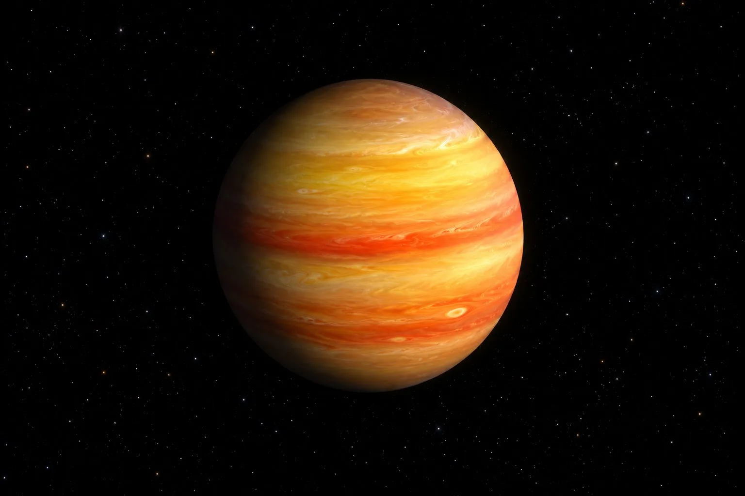 TOI-3757 b es un extraño gigante gaseoso de densidad media menor que el agua, que orbita una enana roja,