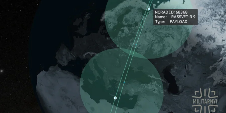 Imágenes captadas por los satélites Rassvet durante su sobrevuelo sobre Ucrania el 31 de julio de 2026 (Foto: vía satcat)