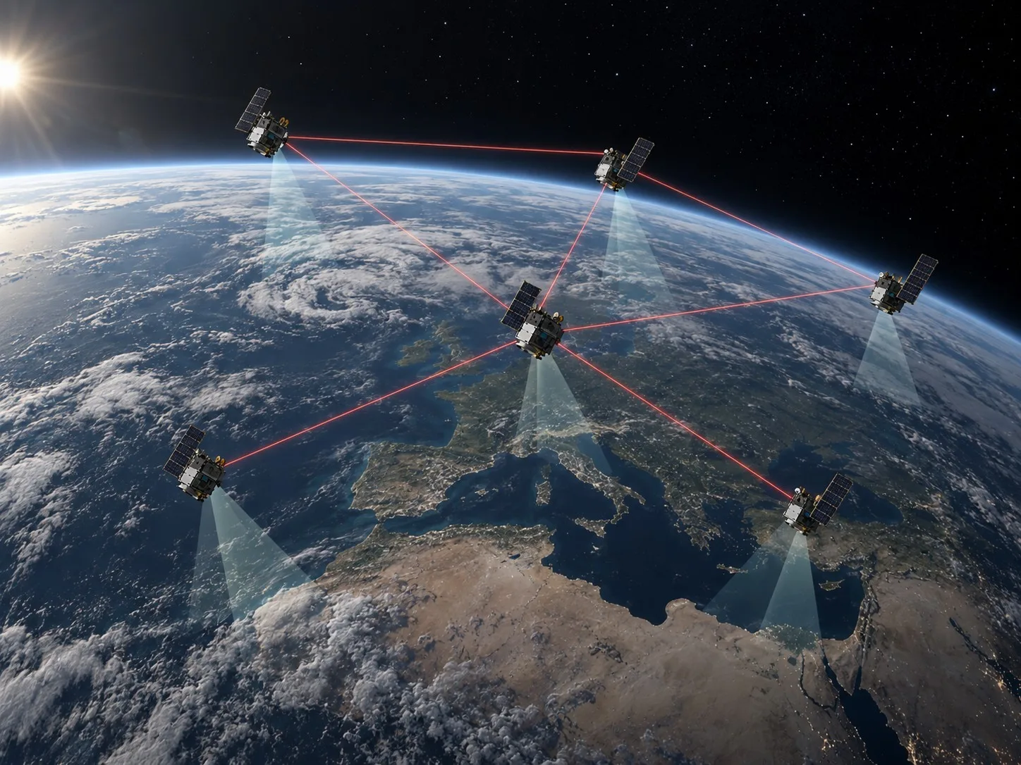 El programa SARE bsca desarrollar satélites de observación, para obtener imágenes de alta resolución de la Tierra y poder observar una misma zona con alta frecuencia. Esta capacidad es sumamente útil para tareas como el monitoreo de incendios, inundaciones, cultivos, ciudades y territorio.
