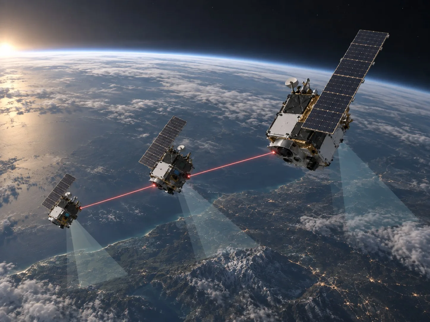 El programa SARE bsca desarrollar satélites de observación, para obtener imágenes de alta resolución de la Tierra y poder observar una misma zona con alta frecuencia. Esta capacidad es sumamente útil para tareas como el monitoreo de incendios, inundaciones, cultivos, ciudades y territorio.