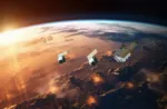 Satélites SARE. Crédito: CONAE