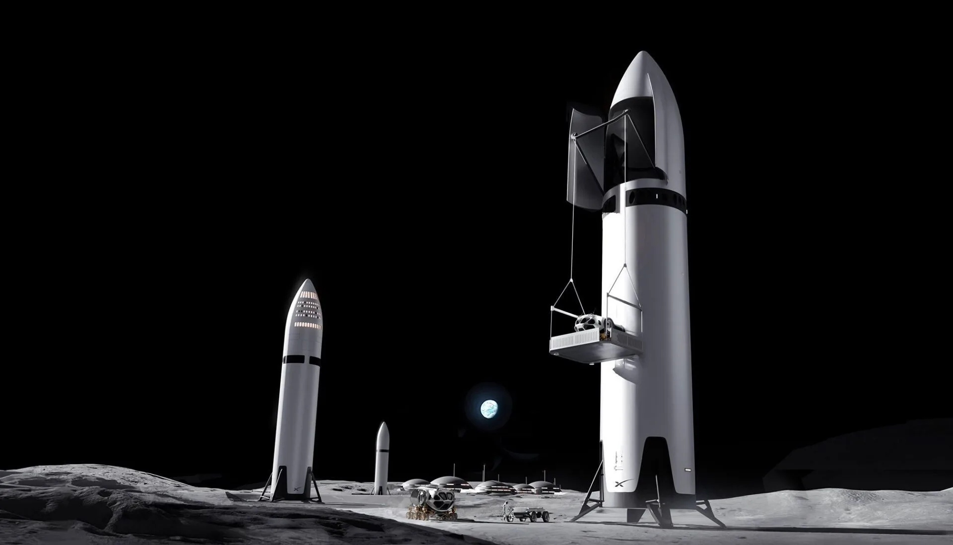 En Artemis, Starship funcionará como módulo lunar: llevará a los astronautas desde la órbita de la Luna hasta la superficie y luego los devolverá al espacio para reencontrarse con Orion.