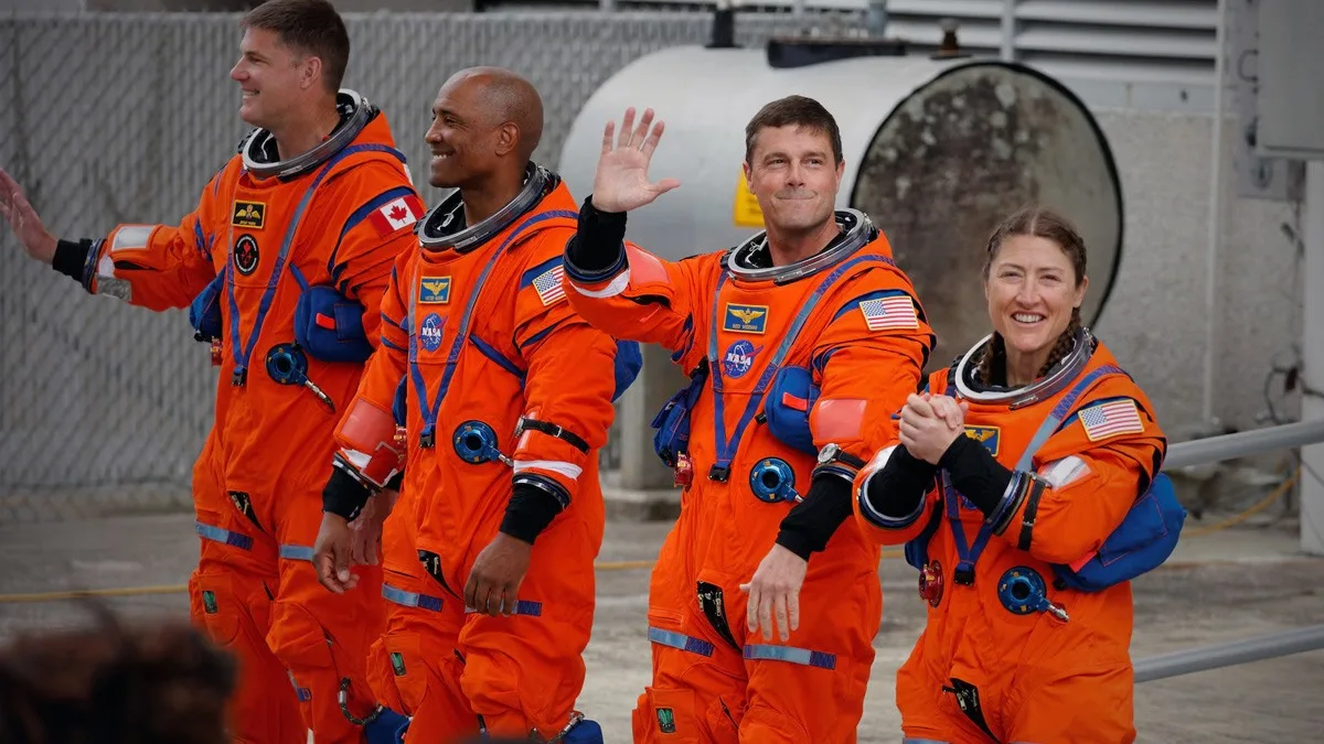 Después de ser los primeros en viajar a la Luna en más de 50 años, los 4 astronautas de Artemis II se retiran.