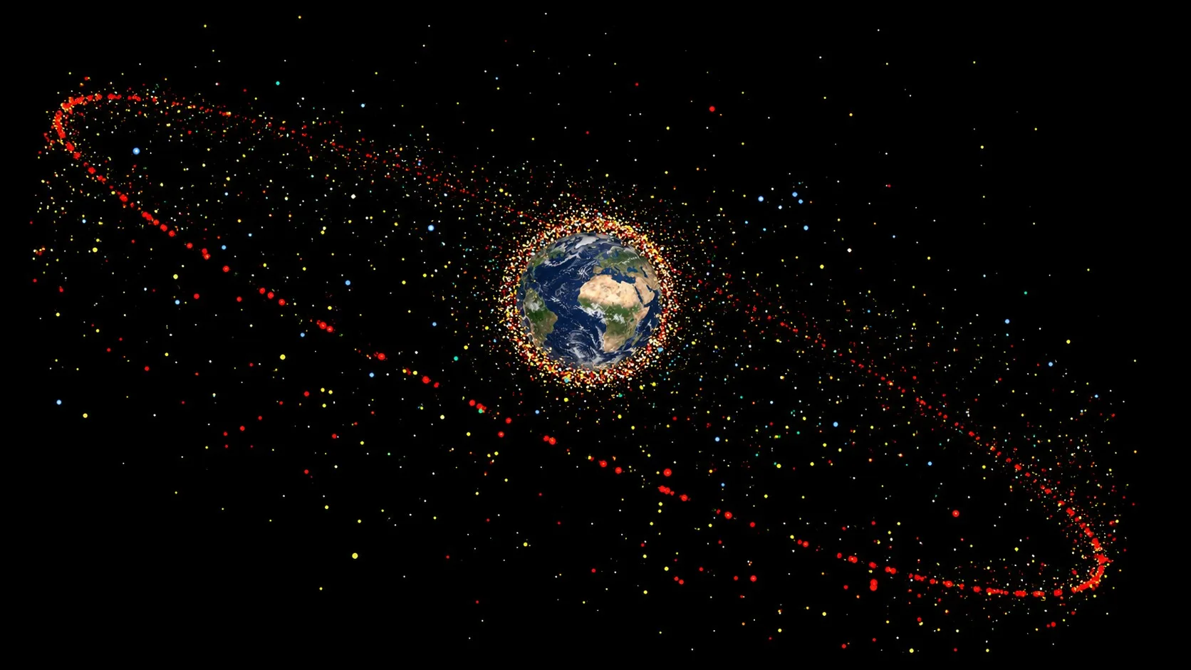 Ante el creciente problema de la basura espacial, Europa propone retirar los desechos del espacio con enjambres de robots.