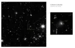 El telescopio espacial Euclid de la Agencia Espacial Europea ha descubierto su primer cometa desconocido hasta ahora, el Comet C/2026 S1. Crédito: Agencia Espacial Europea.