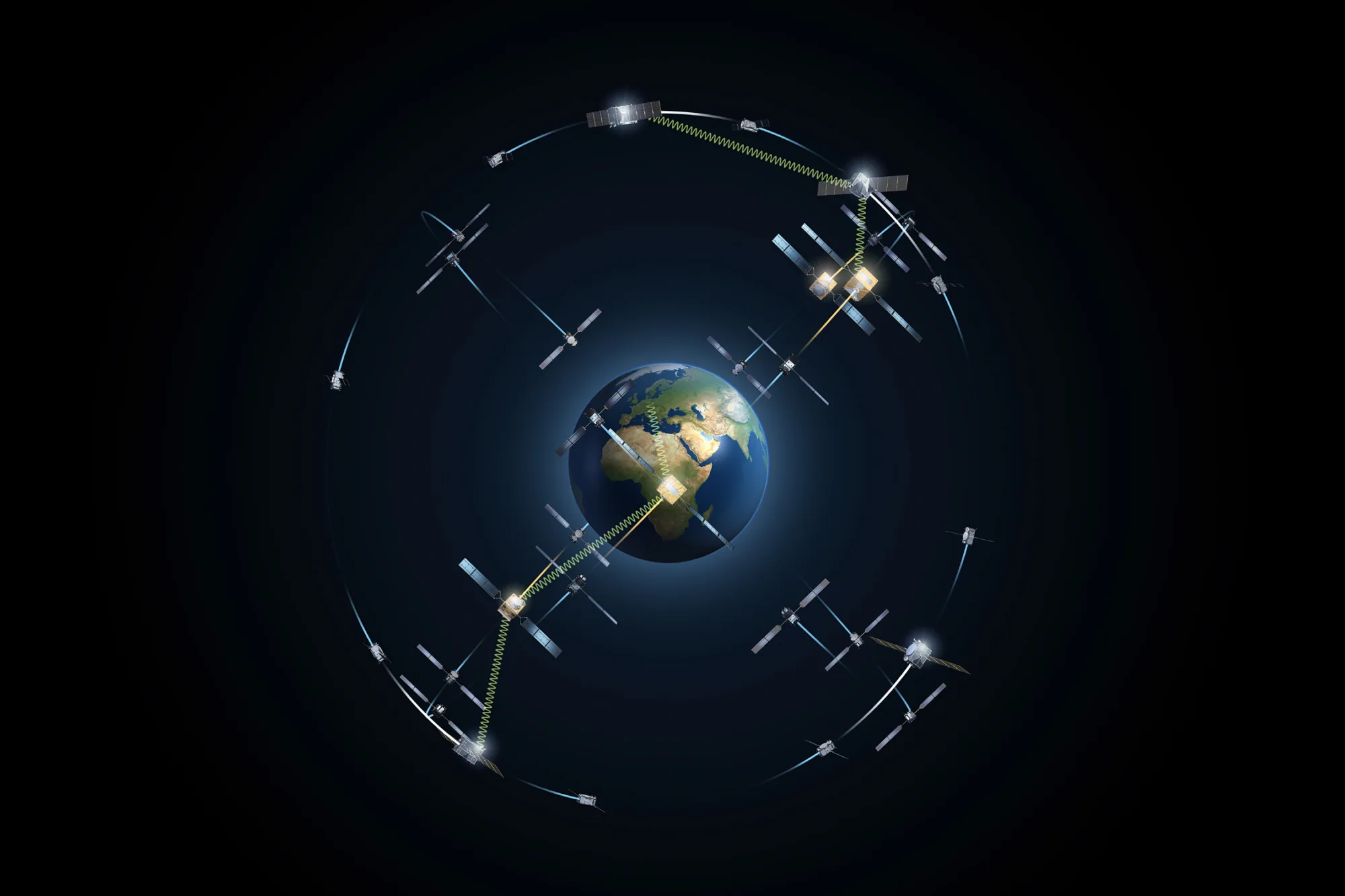 Europa sumó 4 nuevos satélites Galileo: incorporarán enlaces entre unidades y sistemas de navegación que podrán actualizarse en órbita.