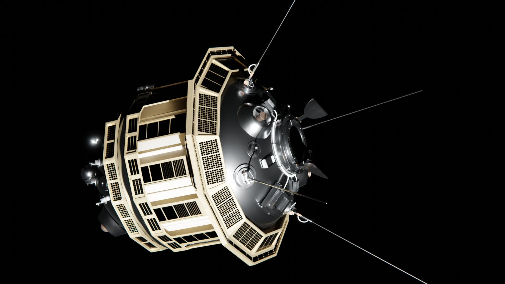 Hace 67 años, la sonda soviética Luna 3 mostró por primera vez la cara oculta de la Luna.