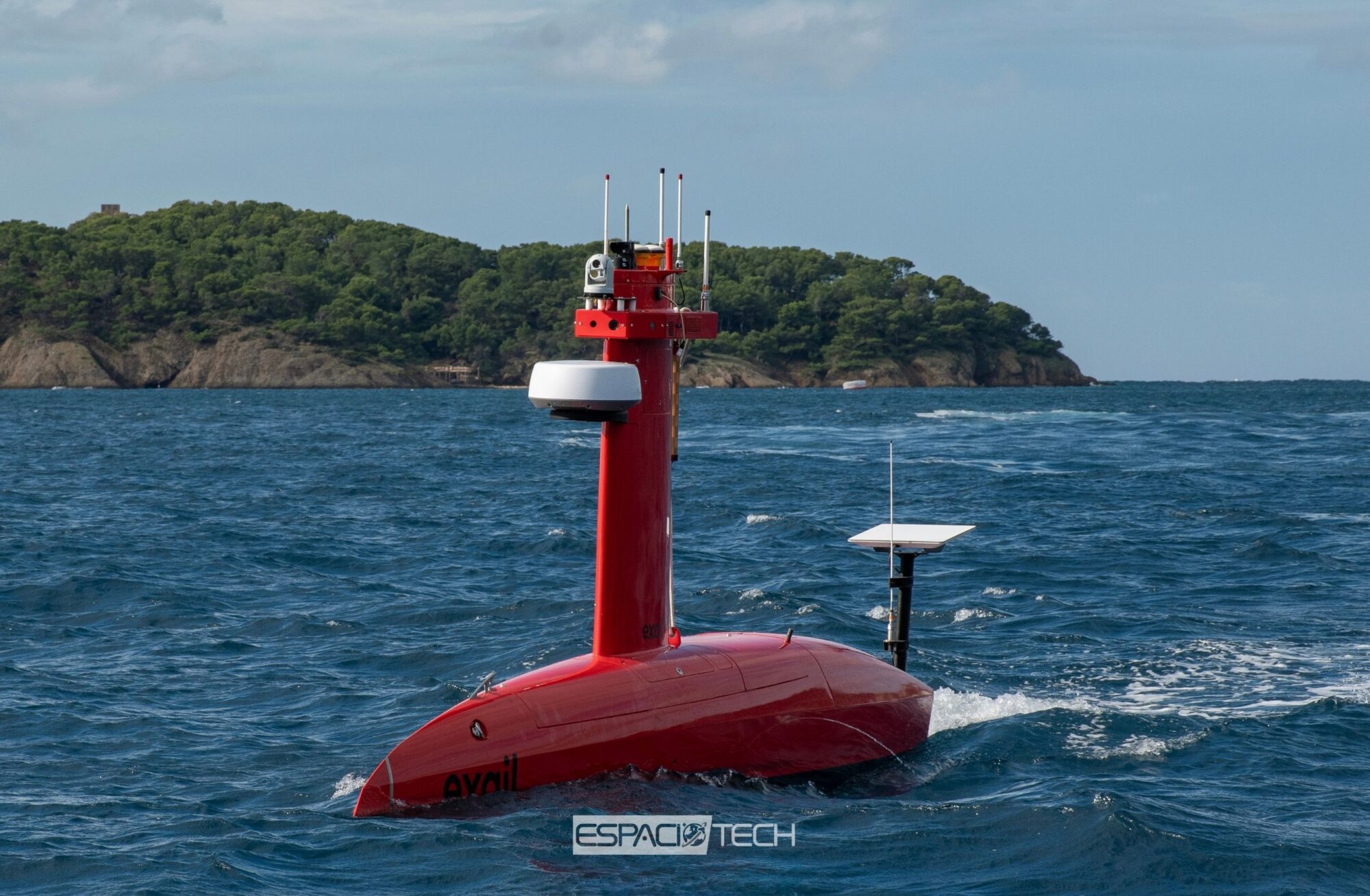 Espacio Tech, Escenario Mundial y Zona Militar pudieron observar en operación a los USV de Exail durante las demostraciones realizadas en el marco del Euronaval Press Tour 2026.