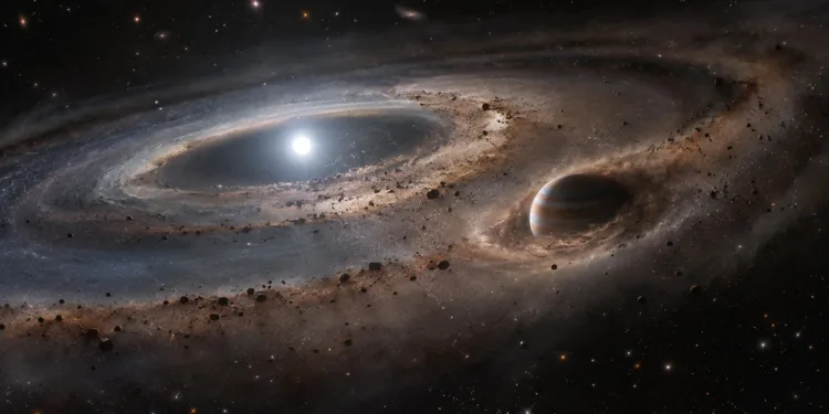 Astrónomos encontraron un “planeta Fénix” que nació de las cenizas de una estrella muerta.