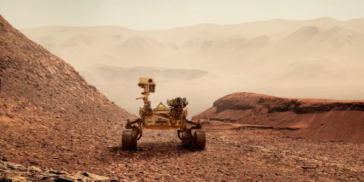 El rover Perseverance de la NASA estableció un nuevo récord de distancia recorrida sobre la superficie de otro mundo.