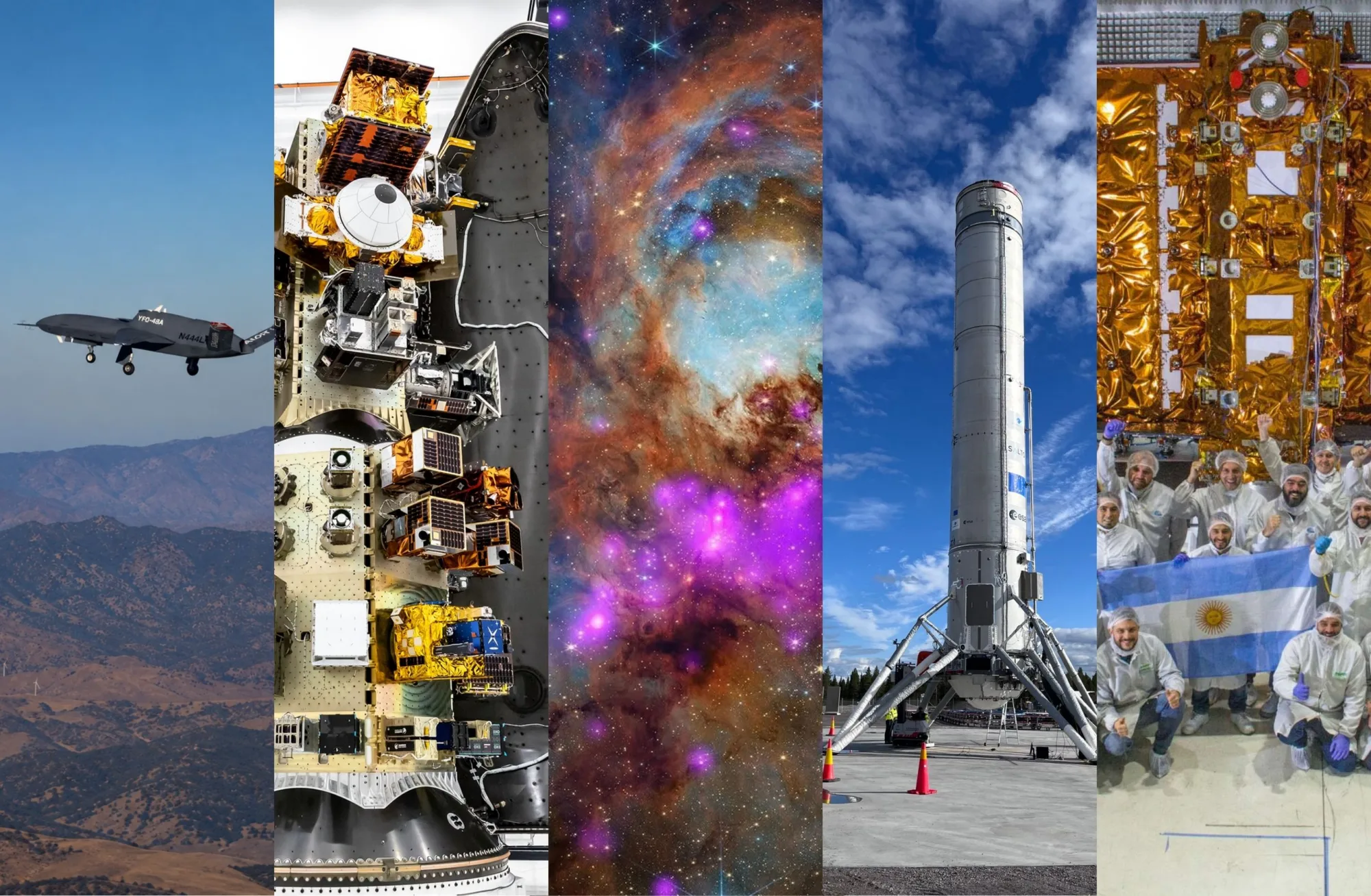 Satellogic estrenó una generación de satélites y SAOCOM cumplió ocho años: una semana de hitos argentinos, ensayos europeos y nuevas tecnologías de defensa.