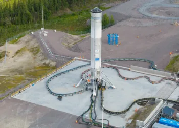 Europa completó una nueva prueba del cohete reutilizable Themis con carga de nitrógeno a -200 °C y prepara su primer vuelo con aterrizaje vertical. Crédito: ArianeGroup.