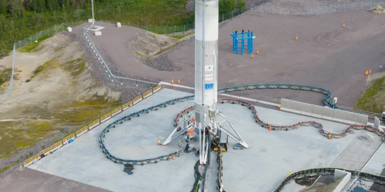 Europa completó una nueva prueba del cohete reutilizable Themis con carga de nitrógeno a -200 °C y prepara su primer vuelo con aterrizaje vertical. Crédito: ArianeGroup.